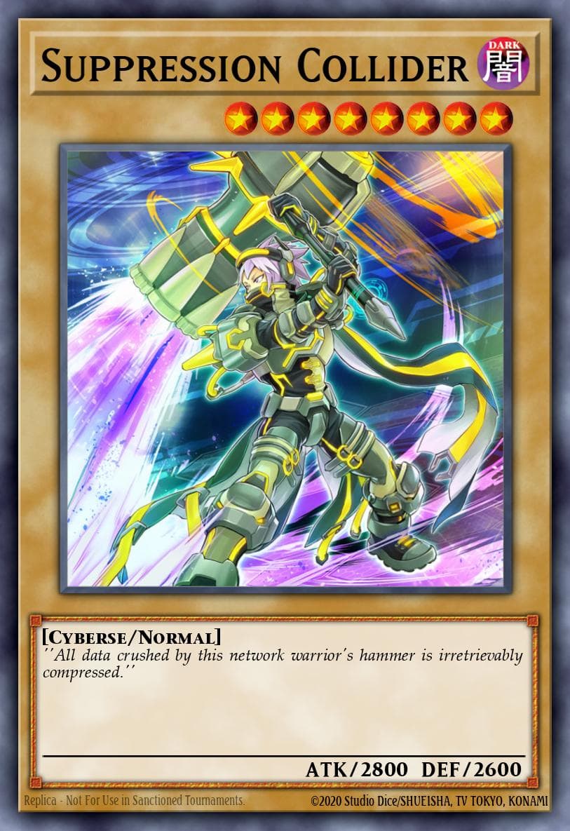 压制碰撞者 遊戲王 card