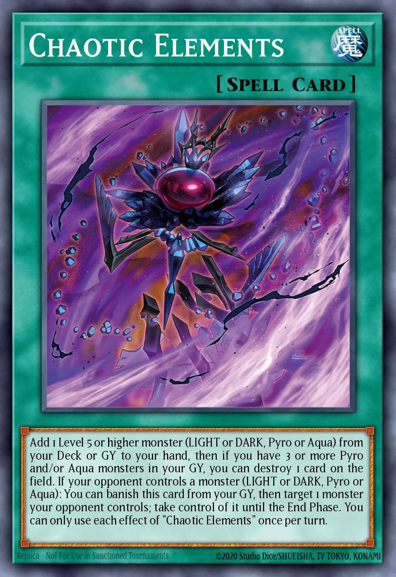 Chaotic Elements Alliance Insight card