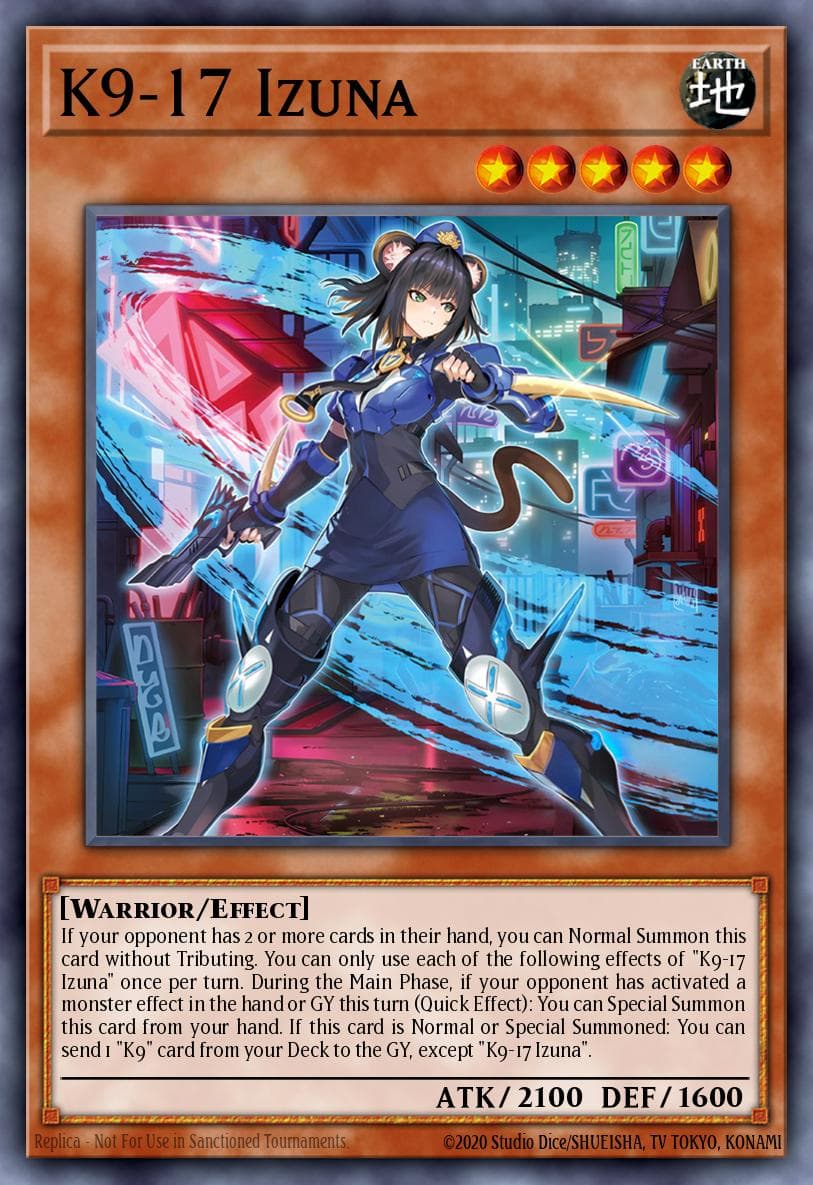 K9-17 Izuna Justice Hunters card