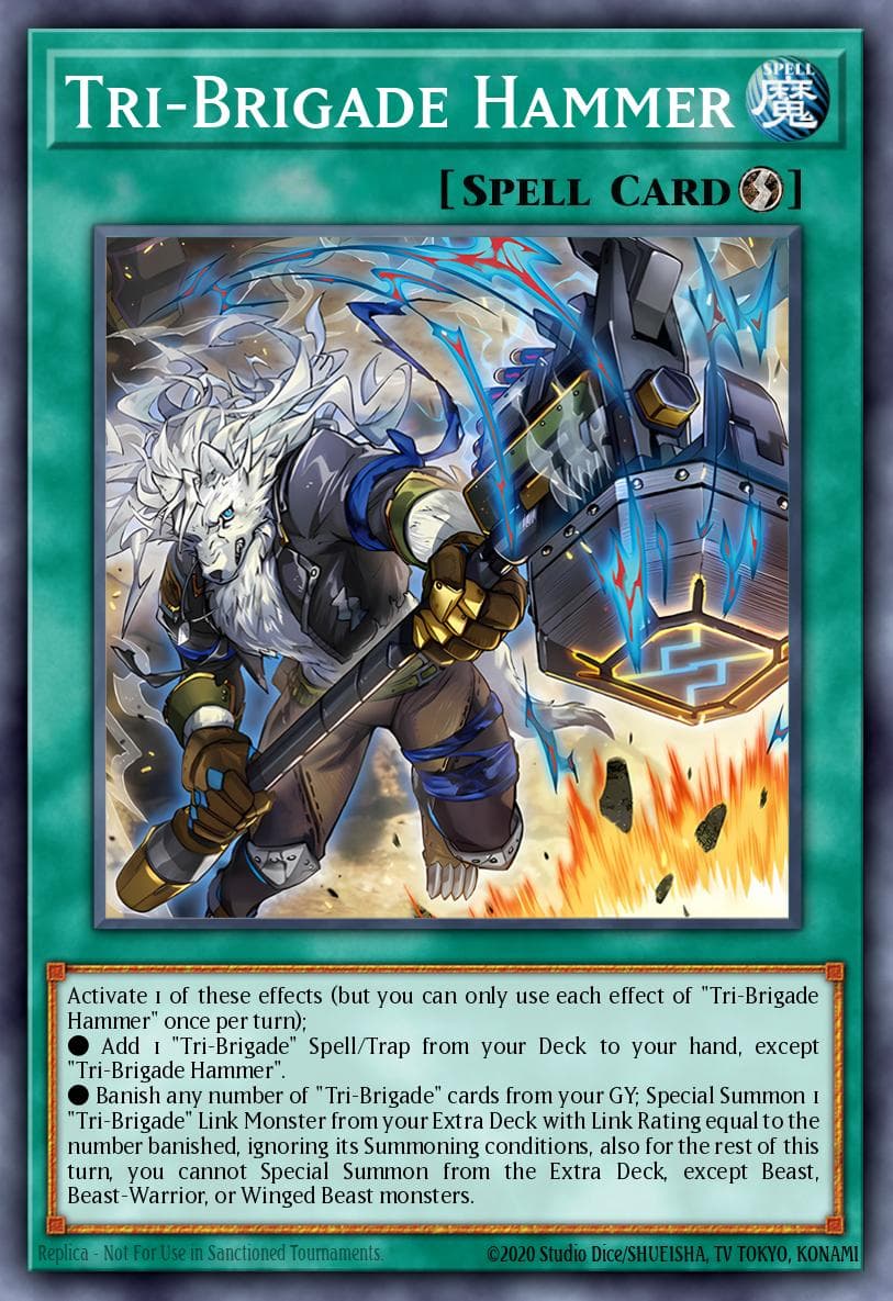 Tri-Brigade Hammer Doom of Dimensions card