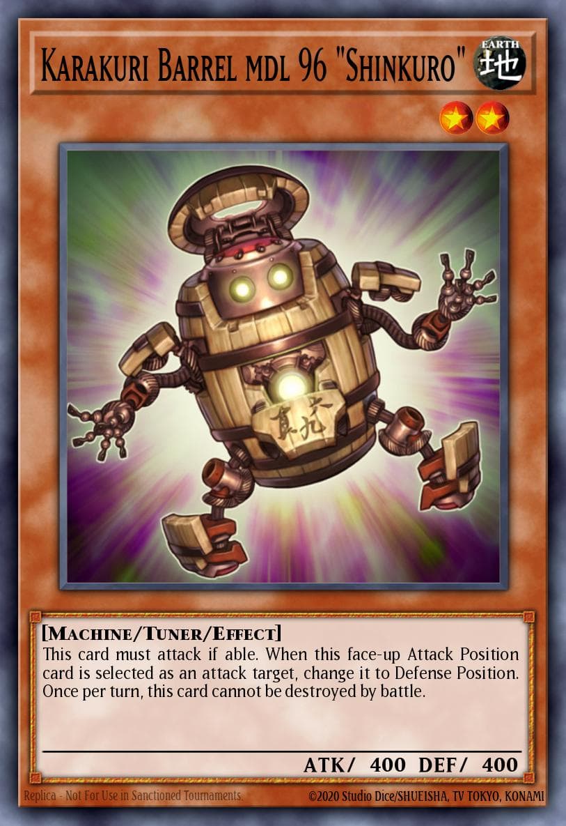 Karakuri Barrel mdl 96 "Shinkuro" Starstrike Blast Sneak Peek Participation Card card