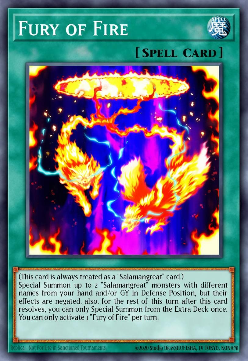 Fury of Fire 2020 Tin of Lost Memories Mega Pack card