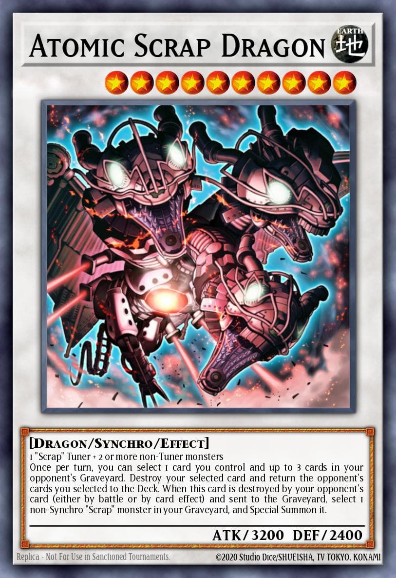 Atomic Scrap Dragon Storm of Ragnarok: Special Edition card