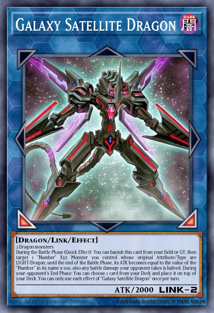 Galaxy Satellite Dragon Chaos Impact Special Edition card