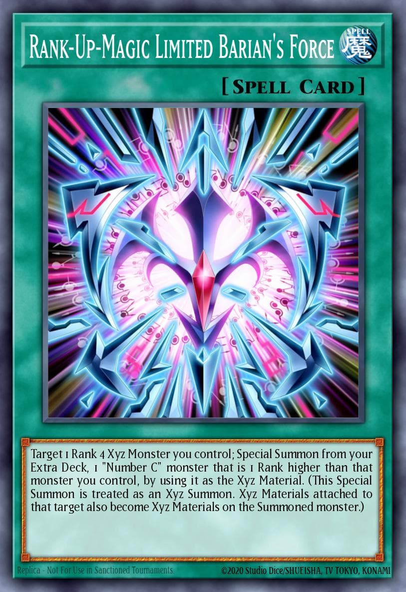 Rank-Up-Magic Limited Barian's Force Super Starter: V for Victory card