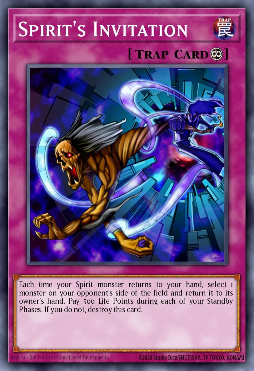 Spirit's Invitation Dark Beginning 2 card