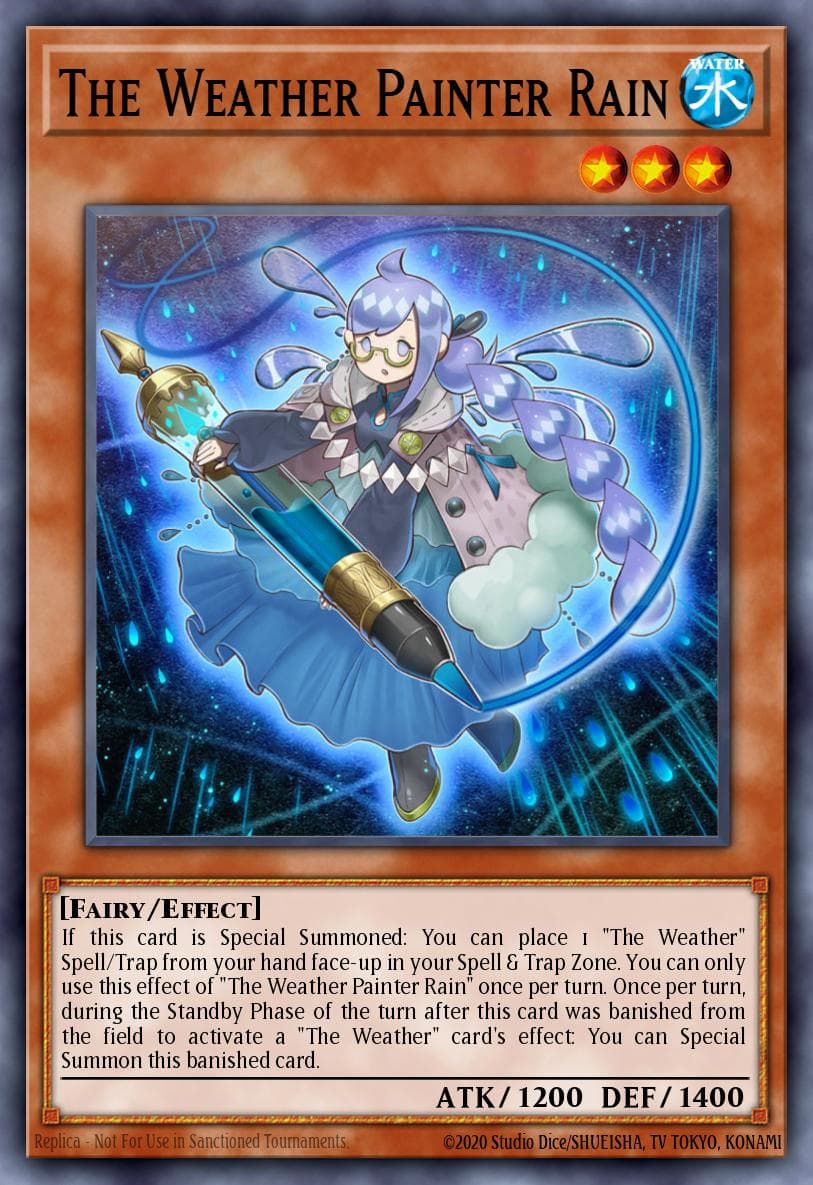 The Weather Painter Rain Maximum Gold: El Dorado card