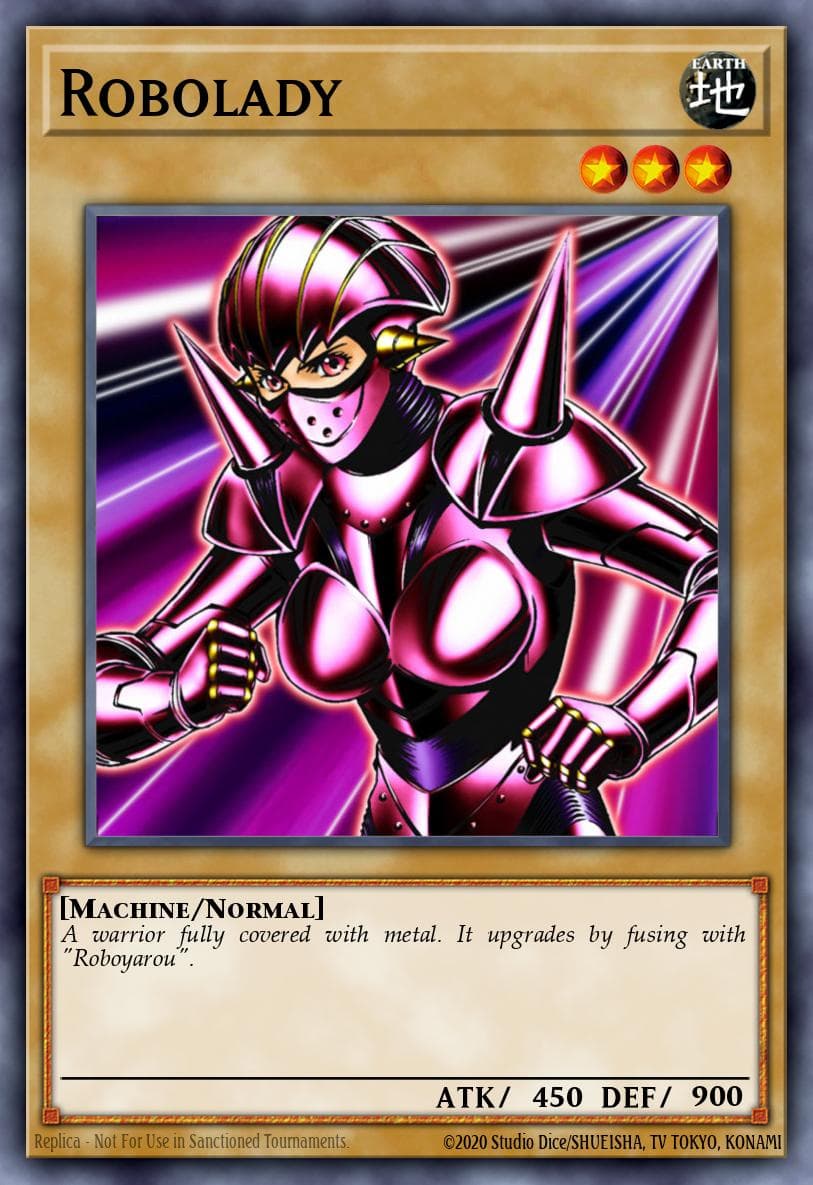 Robolady 游戏王 card