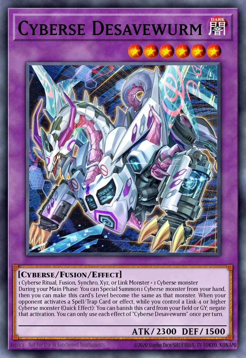 Cyberse Desavewurm Cyberstorm Access card
