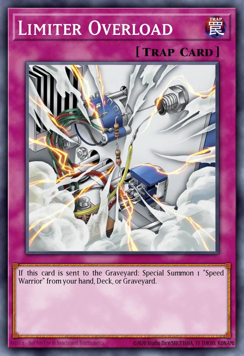 Limiter Overload Synchron Extreme Structure Deck card