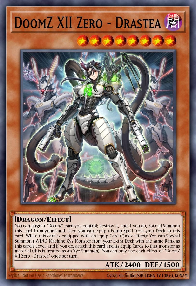 DoomZ XII Zero - Drastea Doom of Dimensions card