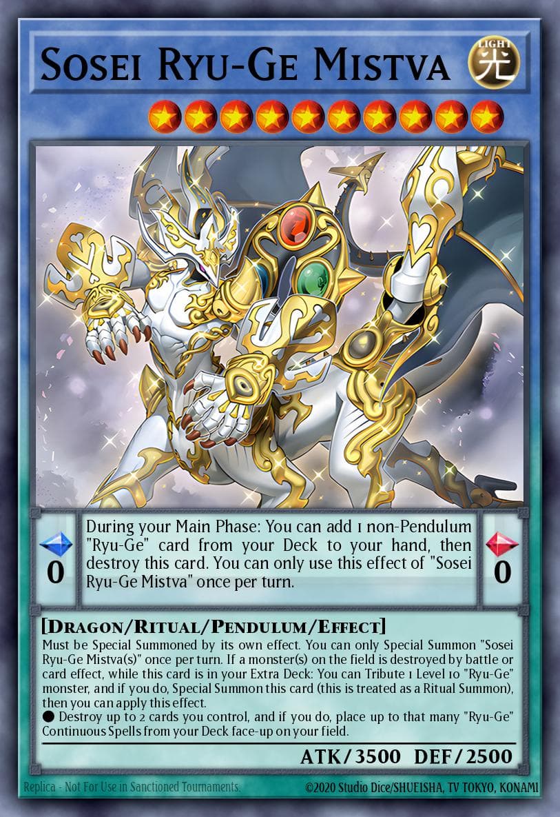 Sosei Ryu-Ge Mistva Crossover Breakers card