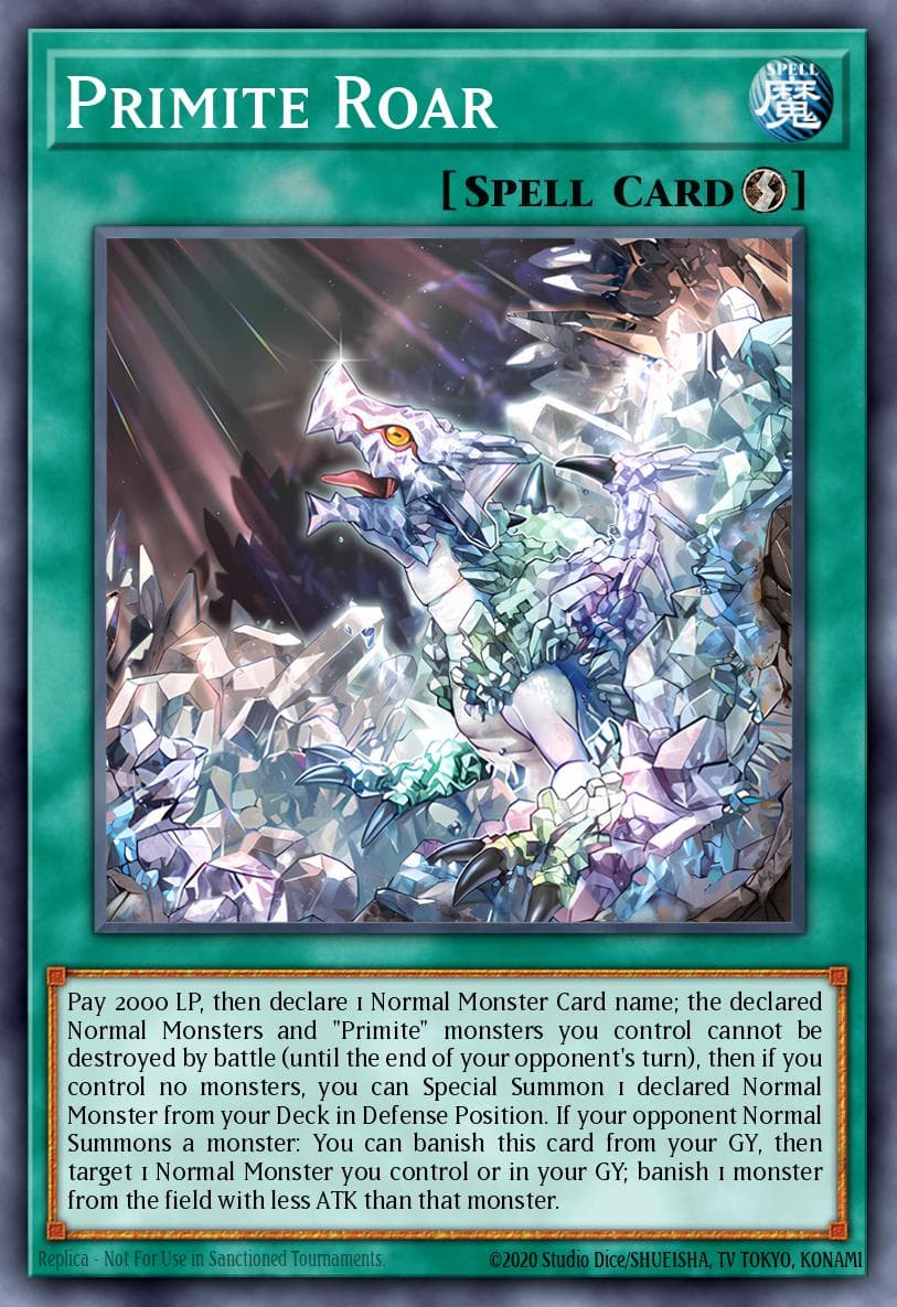 Primite Roar Rage of the Abyss card