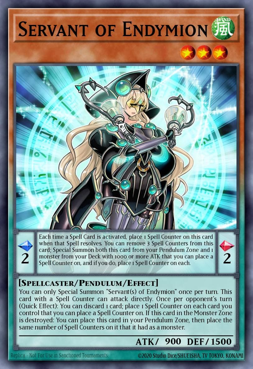 Servant of Endymion Structure Deck: Order of the Spellcasters card