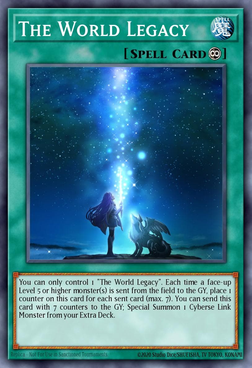 The World Legacy Chaos Impact Special Edition card