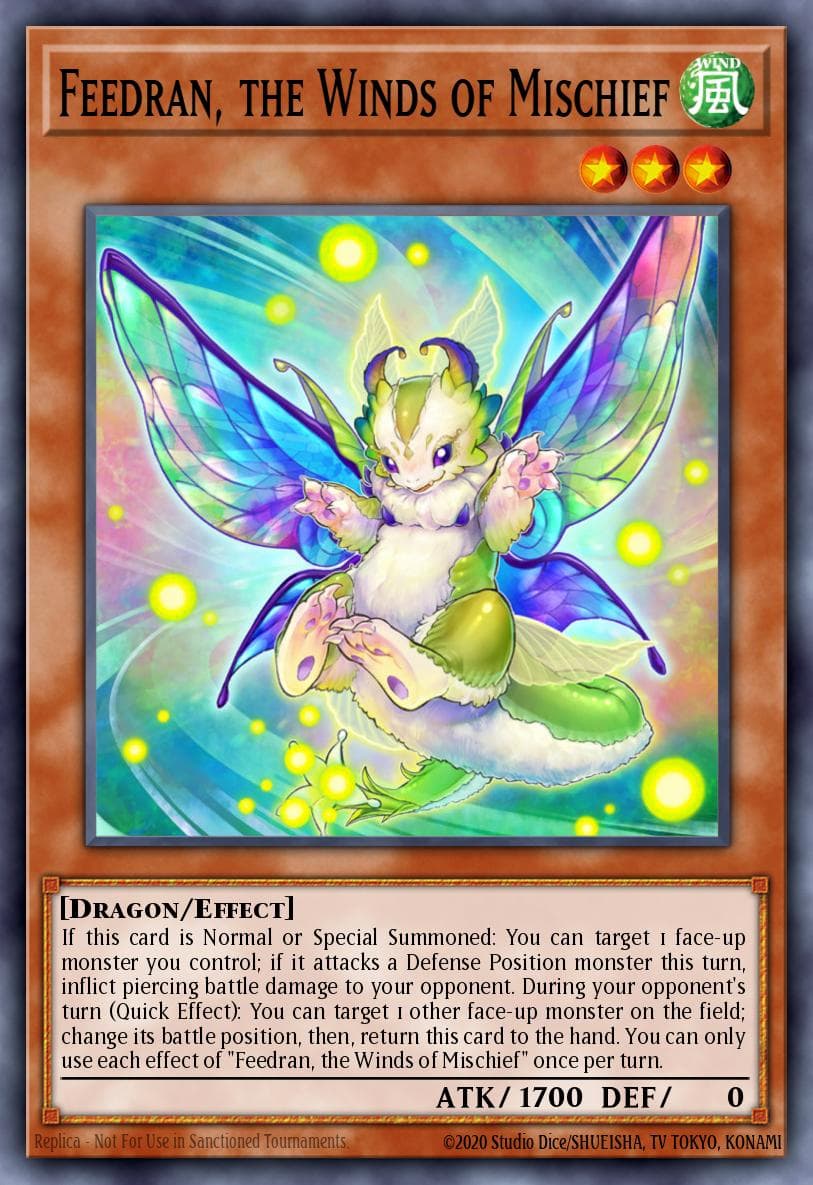 Feedran, the Winds of Mischief Ignition Assault Special Edition card