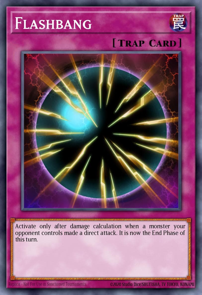 Flashbang 遊戲王 card