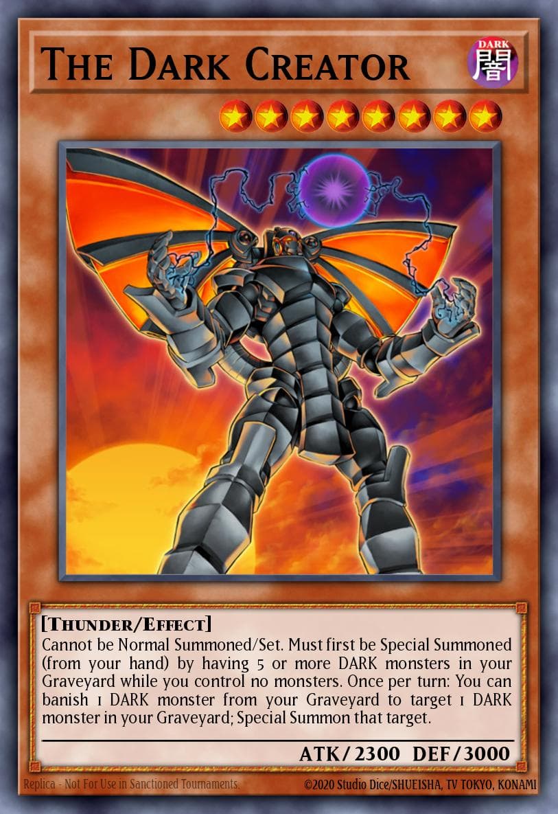 The Dark Creator Phantom Darkness: Special Edition card
