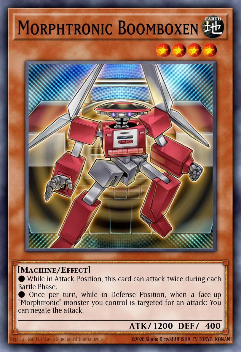 Morphtronic Boomboxen Crossroads of Chaos: Special Edition card