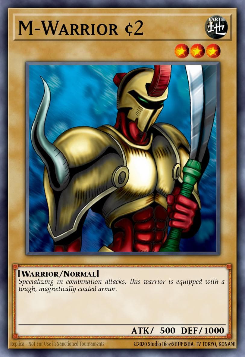 M-Warrior #2 Magic Ruler card