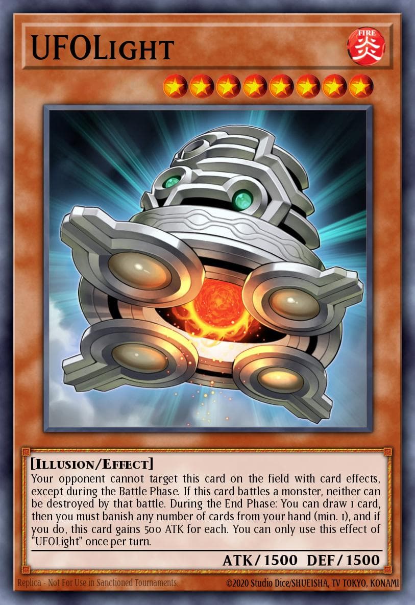 UFOLight 25th Anniversary Tin: Dueling Mirrors card