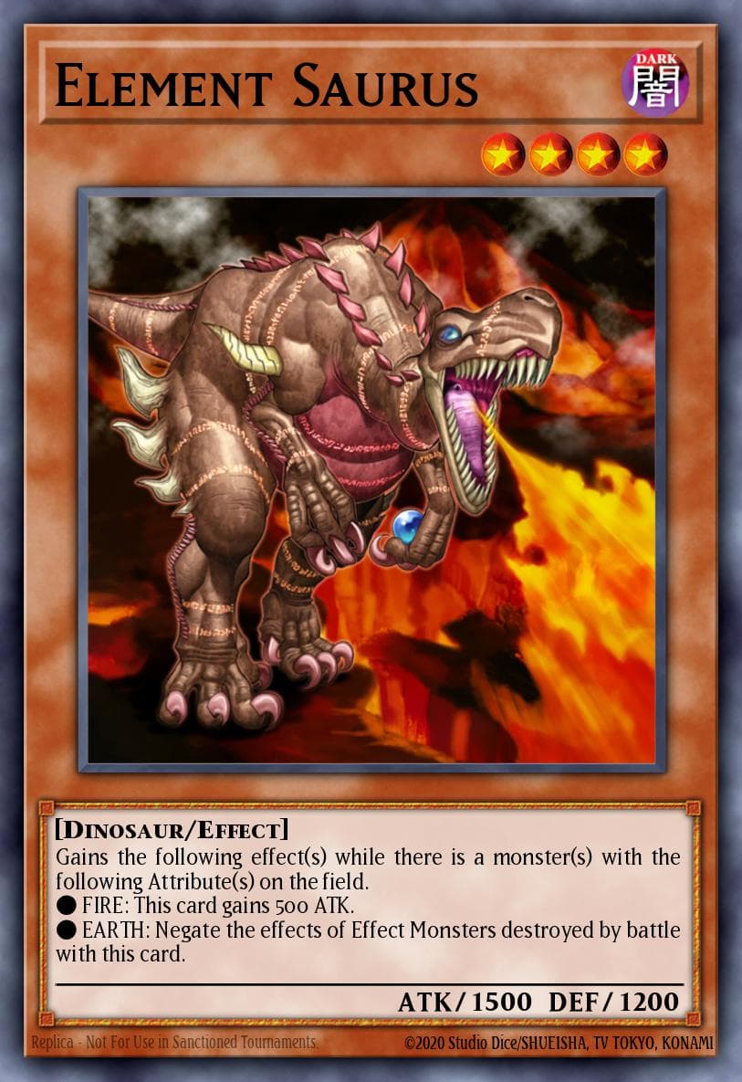 Element Saurus Dark Revelation Volume 3 card