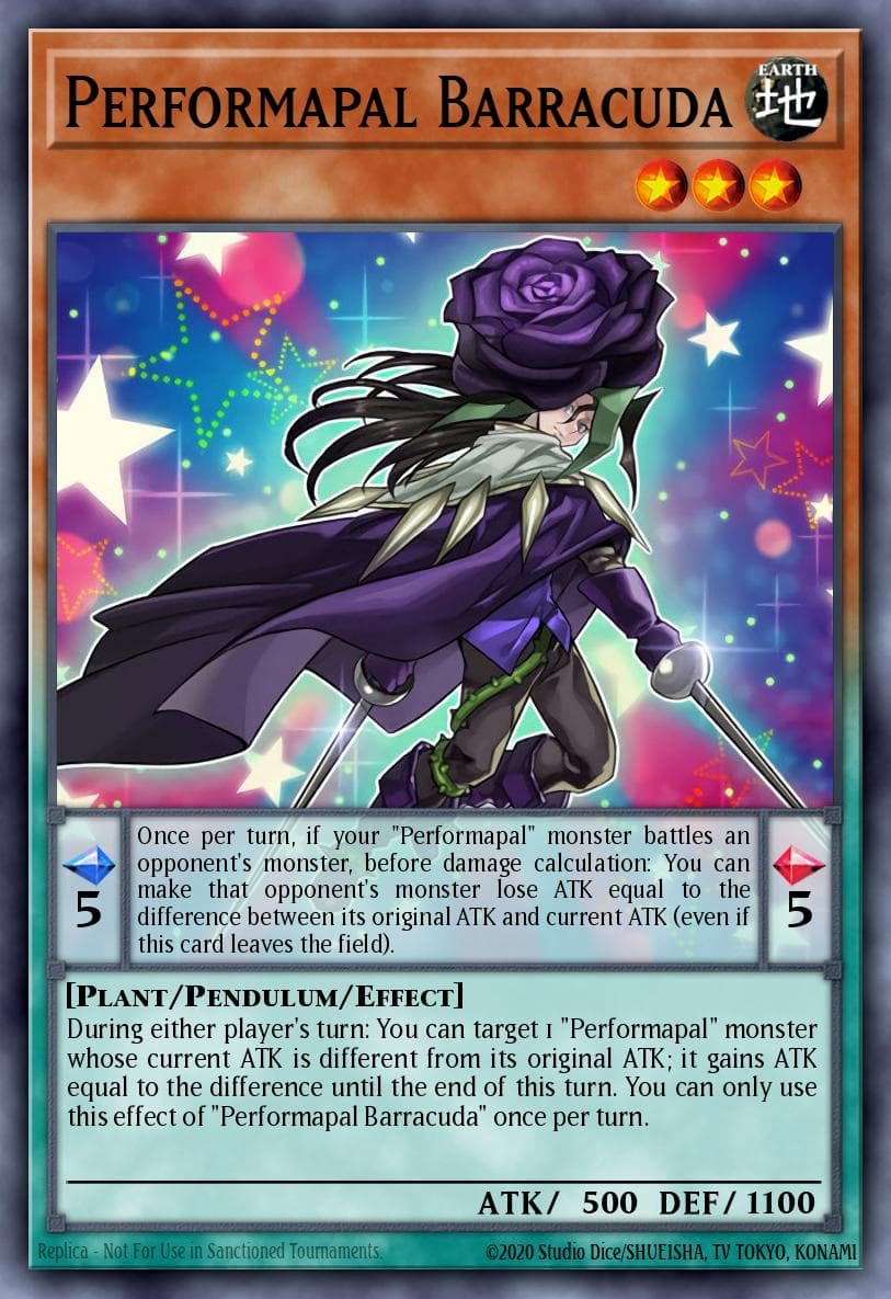 Performapal Barracuda Duelist Pack: Dimensional Guardians card
