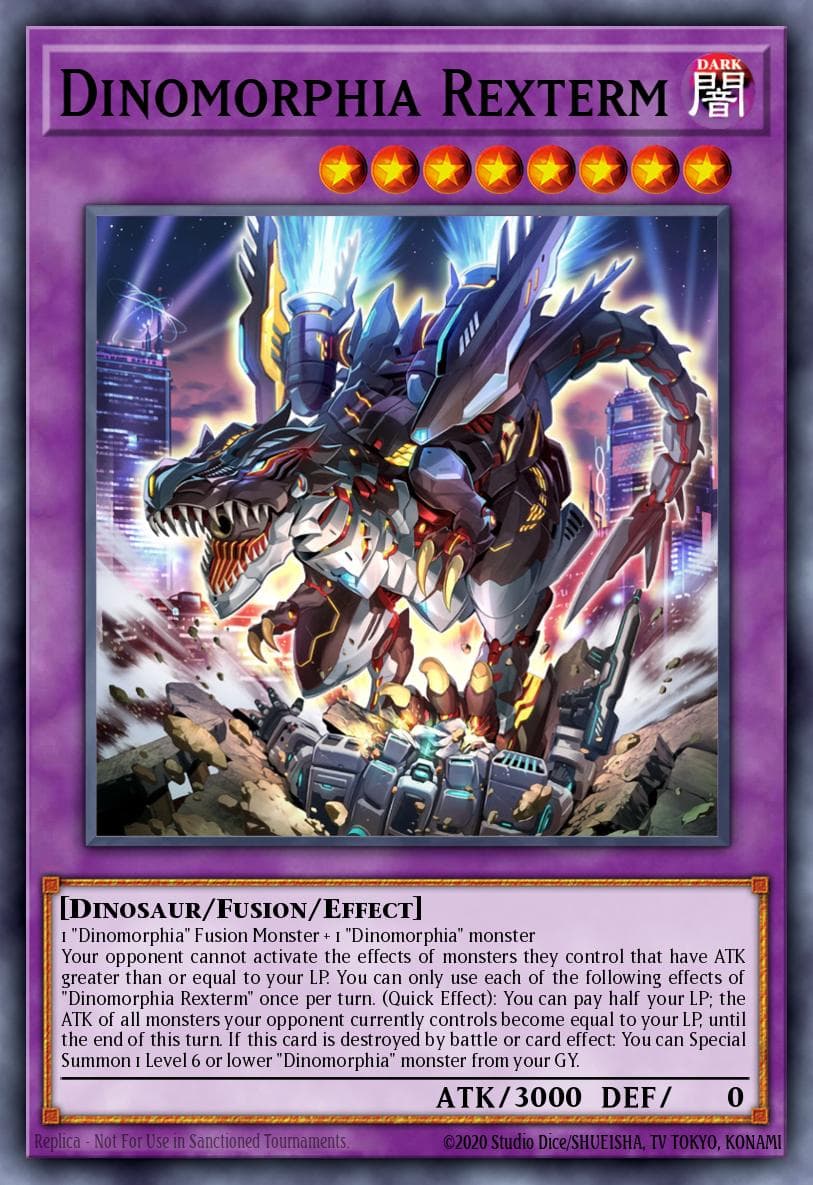 Dinomorphia Rexterm Dimension Force card