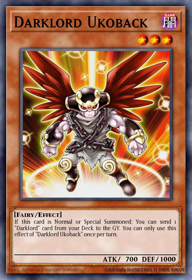Darklord Ukoback Maze of Muertos card