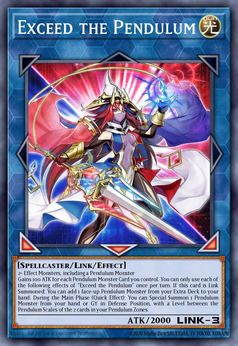 超升灵摆・奇迹的魔剑士 遊戲王 card