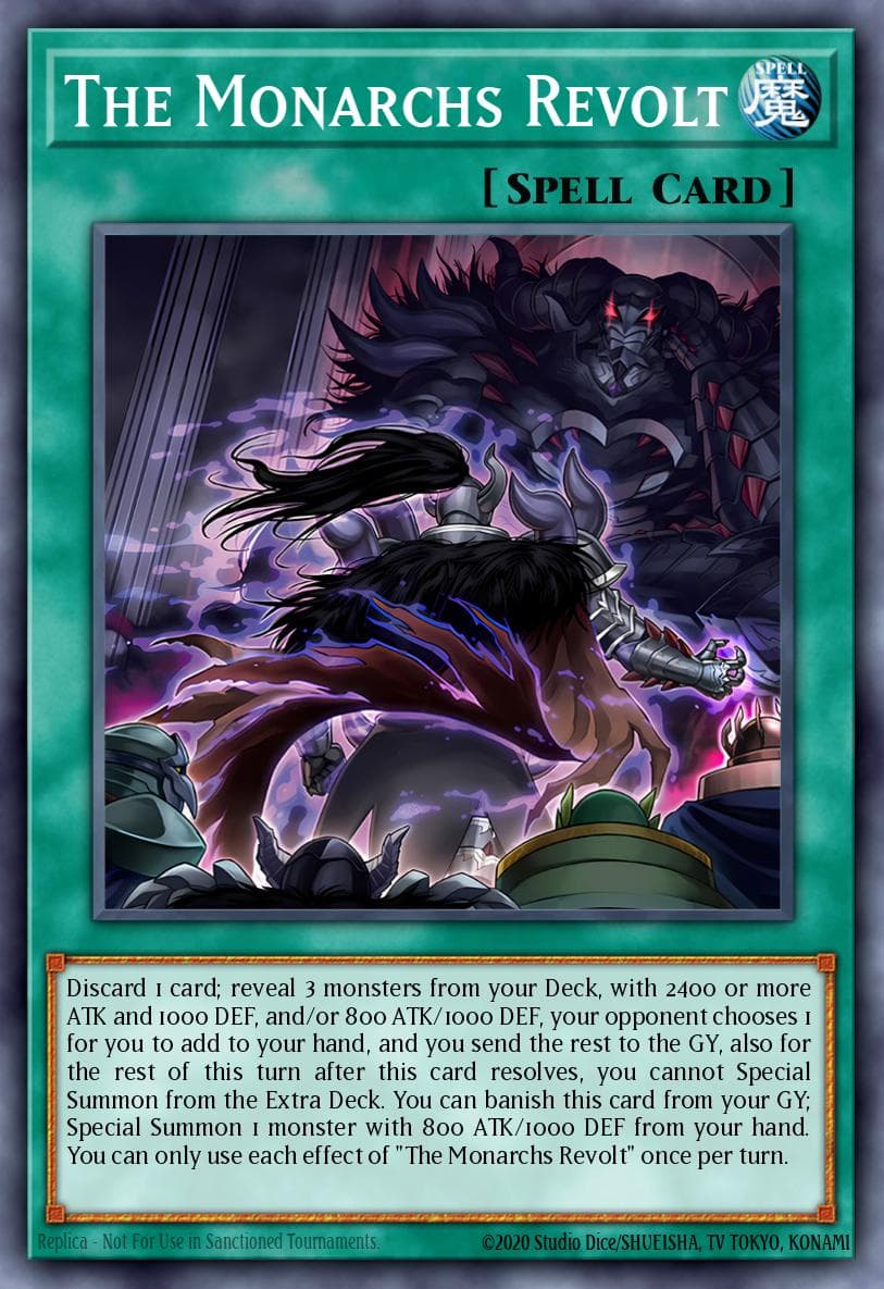 叛逆的帝王 遊戲王 card