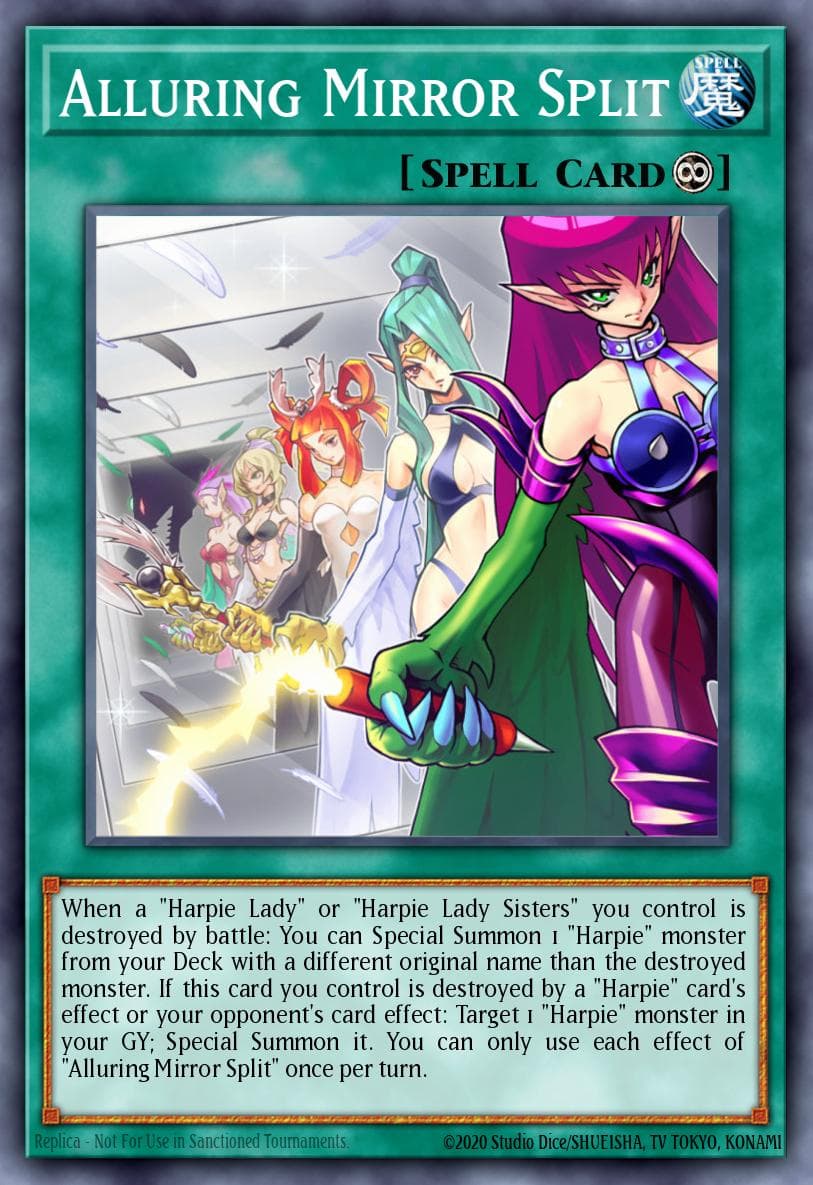 Alluring Mirror Split Legendary Duelists: Season 2 card