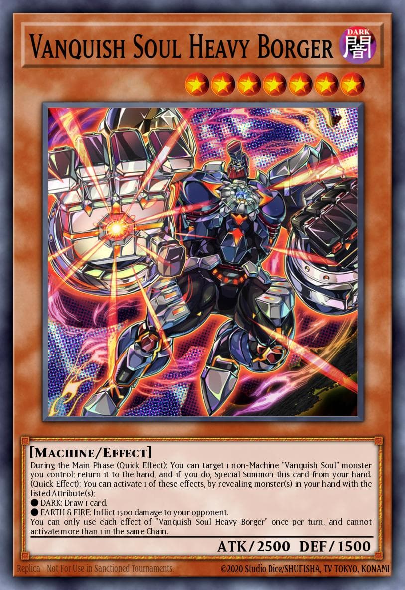 Vanquish Soul Heavy Borger 25th Anniversary Tin: Dueling Mirrors card
