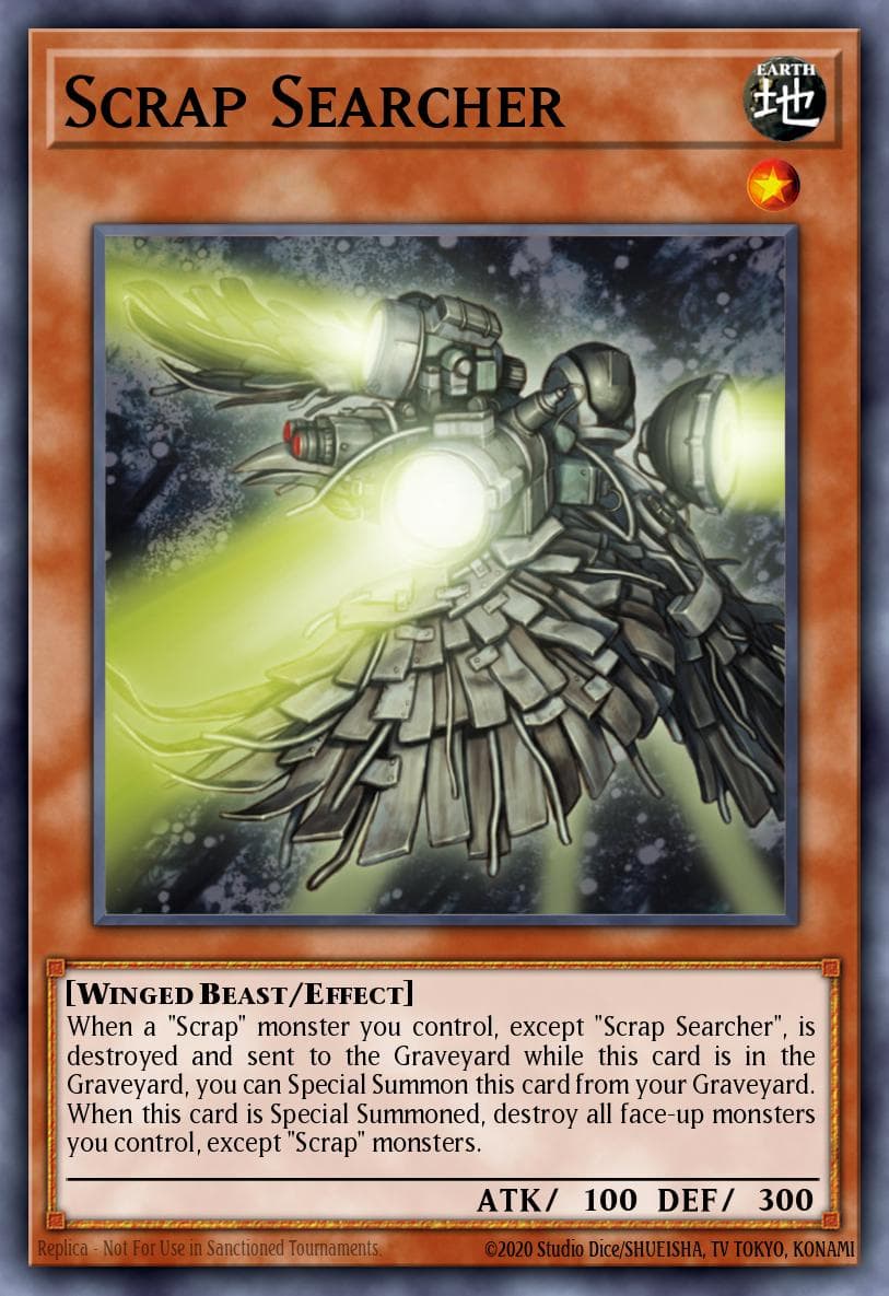 Scrap Searcher Starstrike Blast Sneak Peek Participation Card card