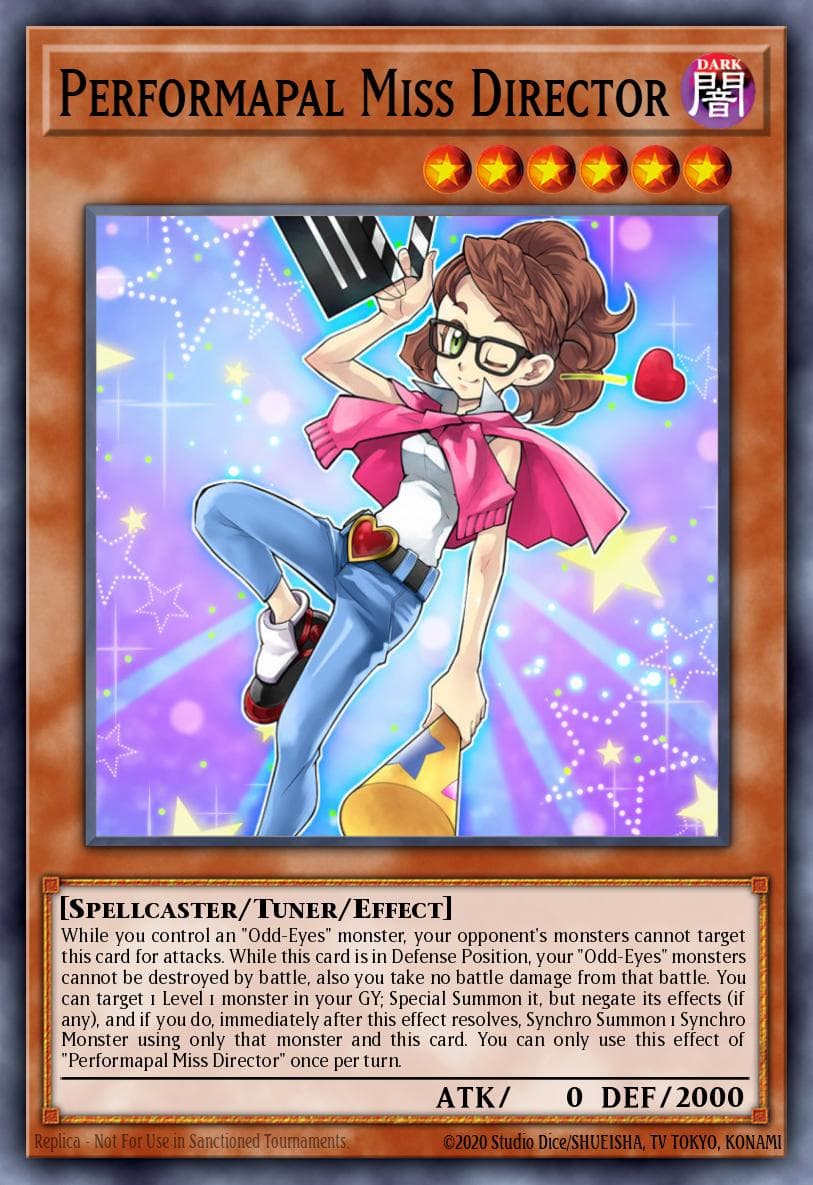 Performapal Miss Director Ghosts From the Past: The 2nd Haunting card