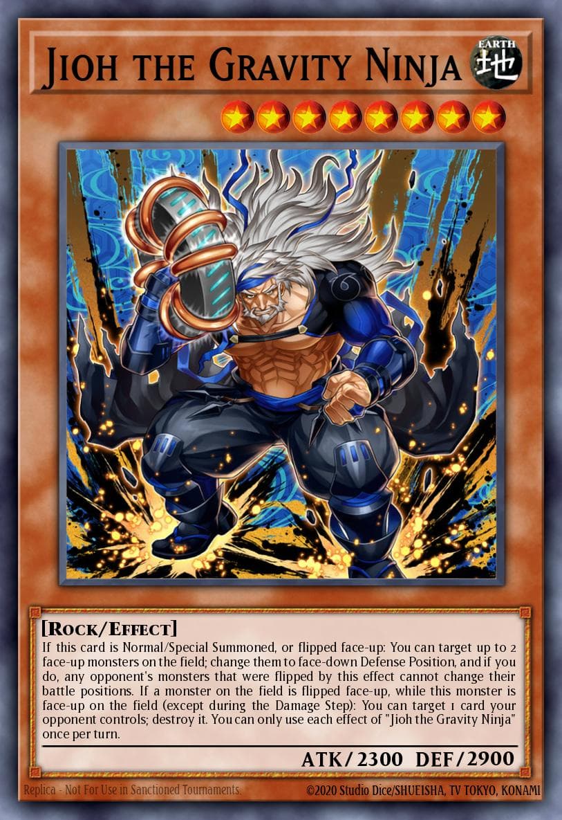 Jioh the Gravity Ninja 25th Anniversary Tin: Dueling Mirrors card