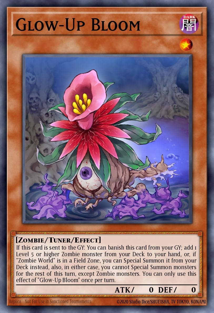 Glow-Up Bloom Structure Deck: Zombie Horde card