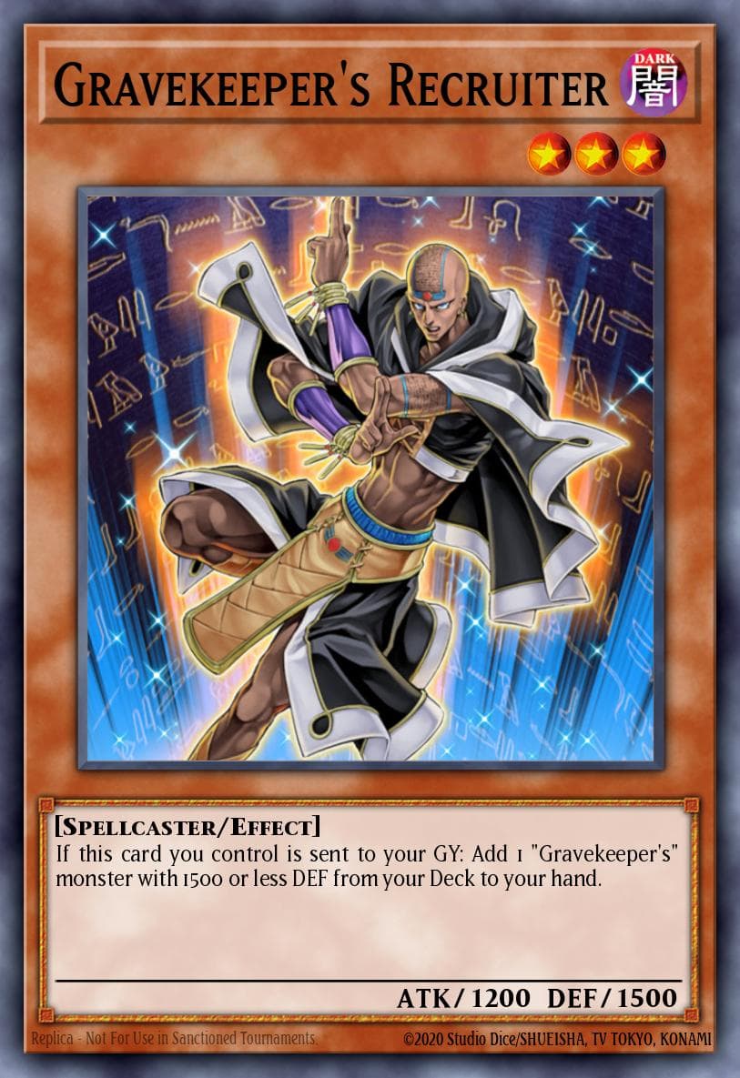 Gravekeeper's Recruiter Speed Duel Starter Decks: Destiny Masters card