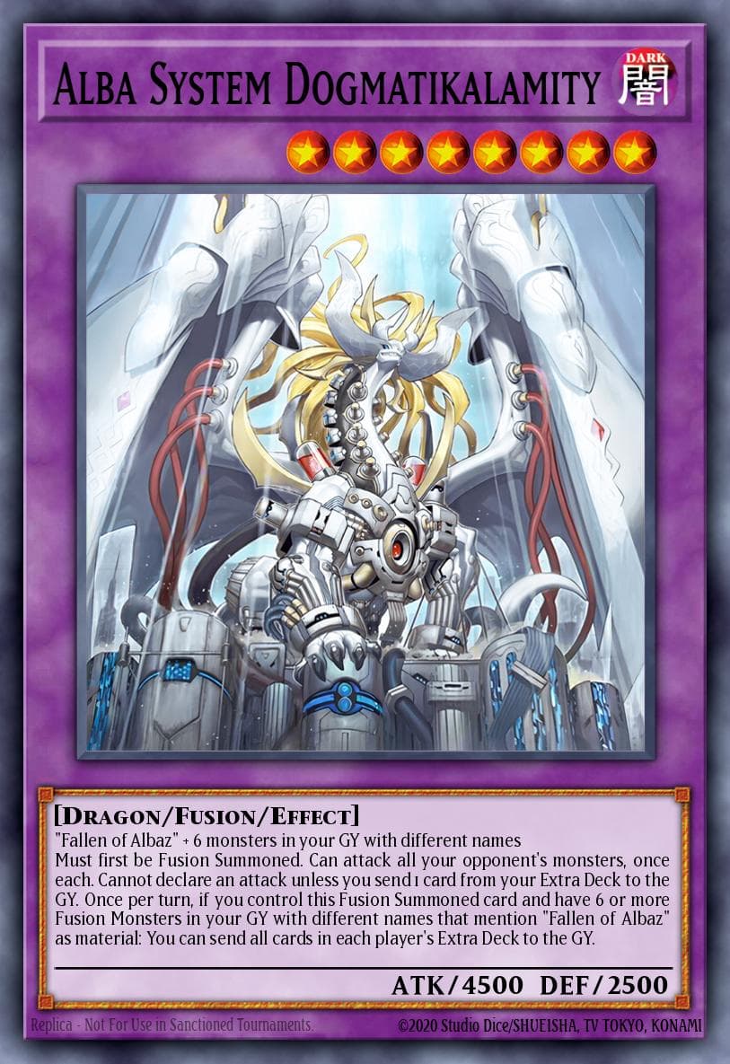 Alba System Dogmatikalamity Battles of Legend: Monster Mayhem card