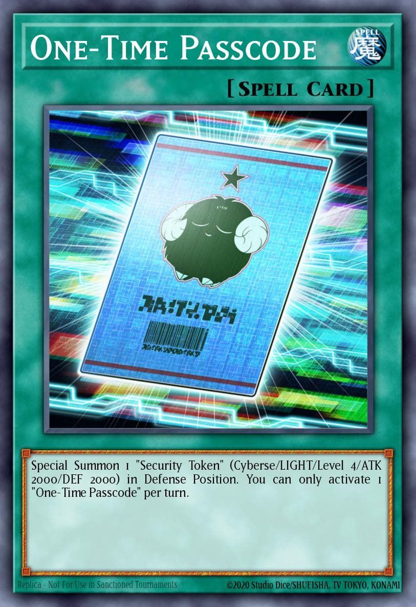 One-Time Passcode 2018 Mega-Tin Mega Pack card