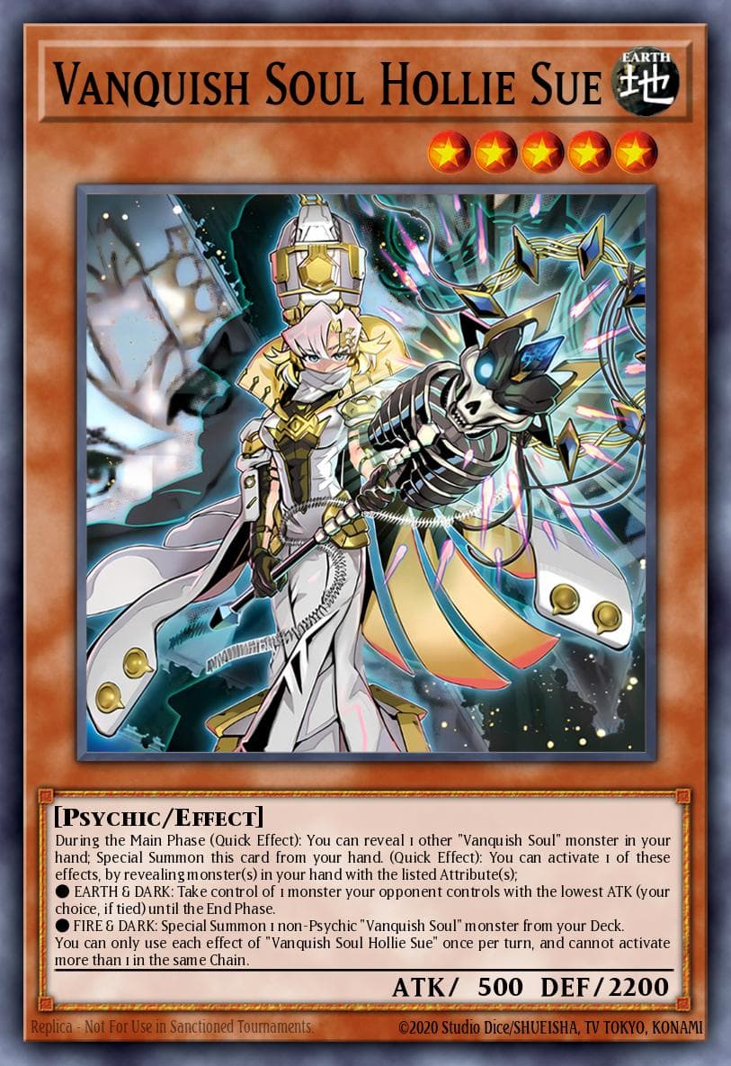 Vanquish Soul Hollie Sue Duelist's Advance card
