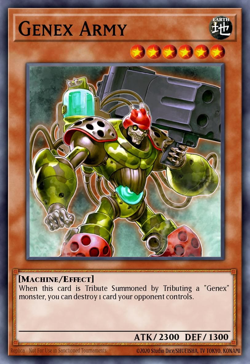 Genex Army Hidden Arsenal 2 card