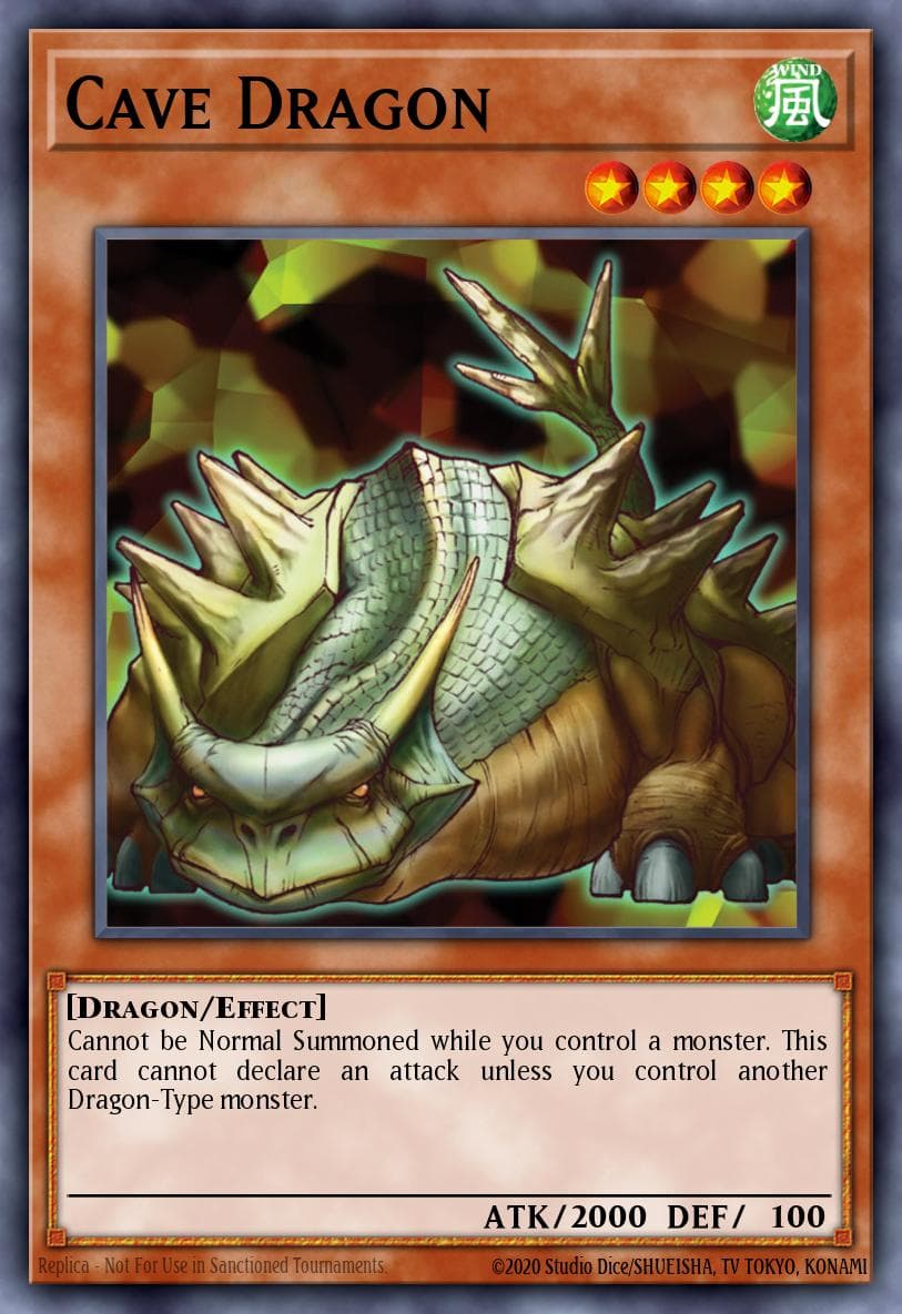 Cave Dragon Dark Beginning 2 card
