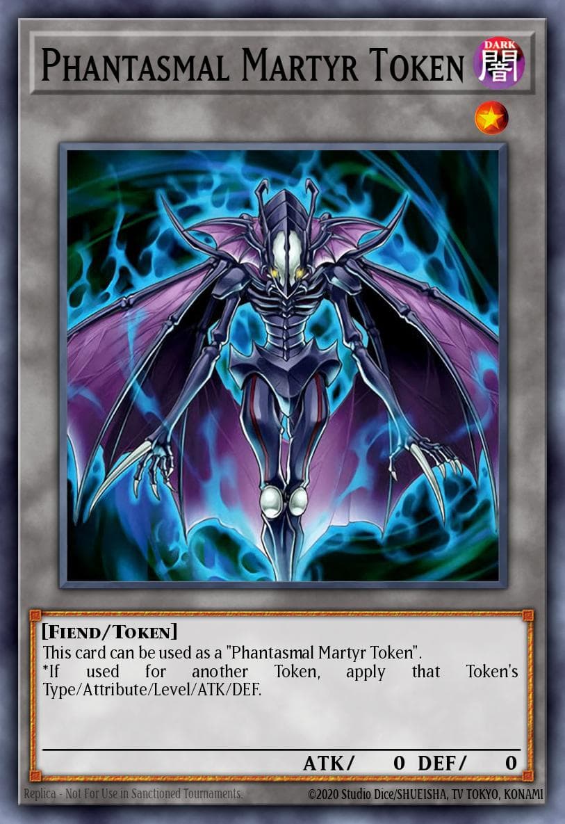 Phantasmal Martyr Token Structure Deck: Sacred Beasts card