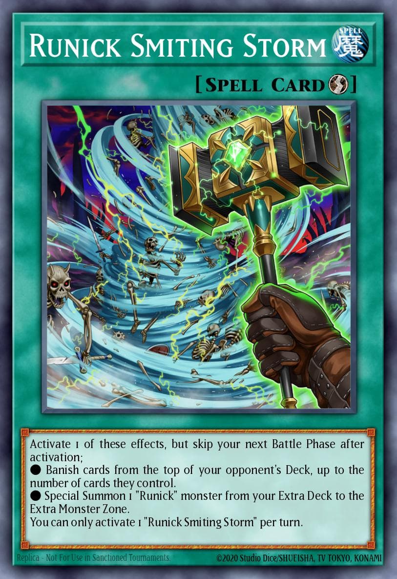 Runick Smiting Storm Tactical Masters card