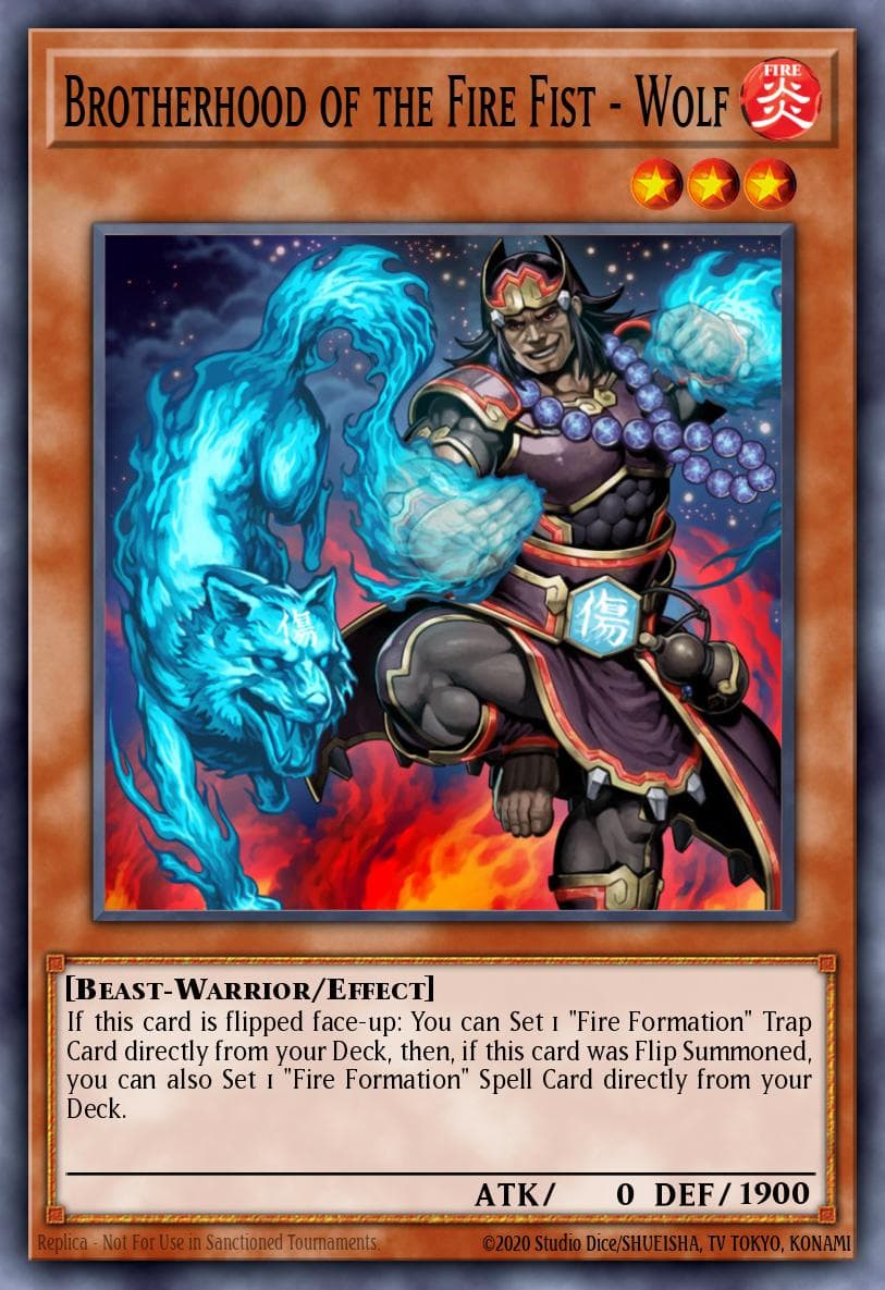 Brotherhood of the Fire Fist - Wolf 2014 Mega-Tin Mega Pack card