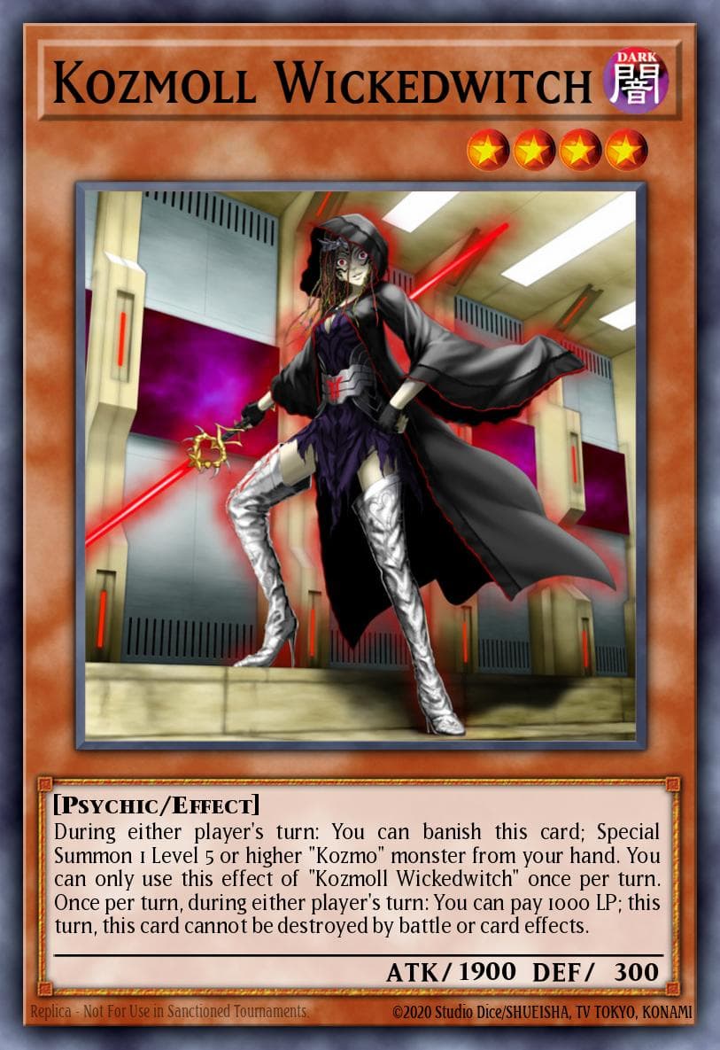 Kozmoll Wickedwitch Dimension of Chaos: Special Edition card