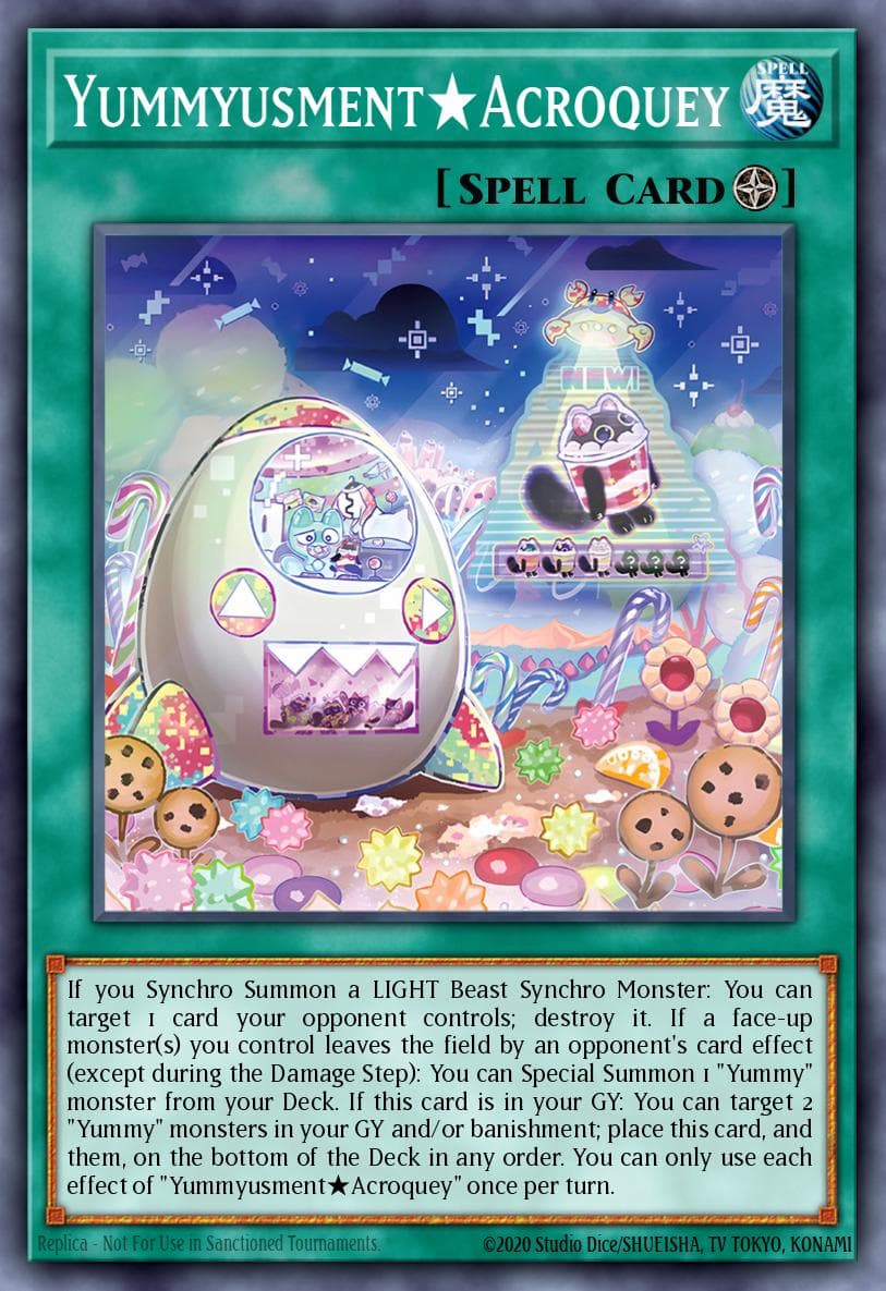 Yummyusment★Acroquey Justice Hunters card