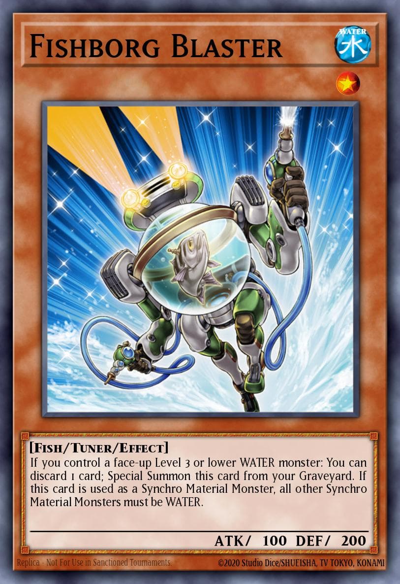 Fishborg Blaster Ancient Prophecy: Special Edition card