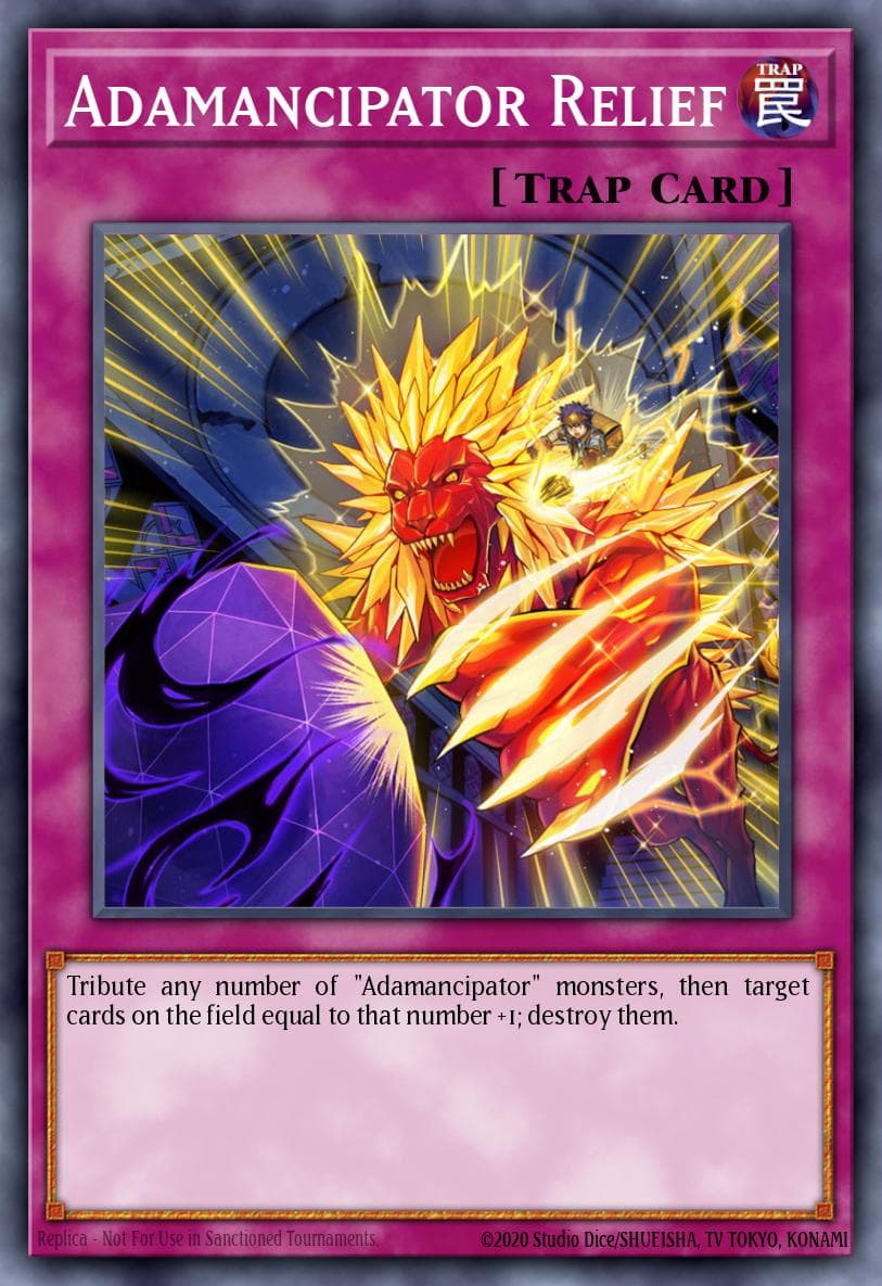 Adamancipator Relief 2021 Tin of Ancient Battles card